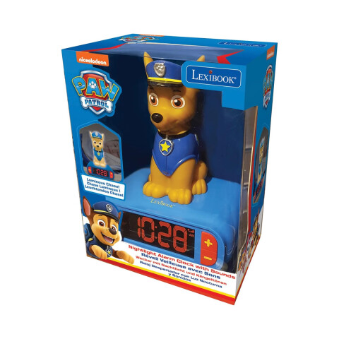 Reloj Despertador Digital 3D Lexibook Paw Patrol Azul