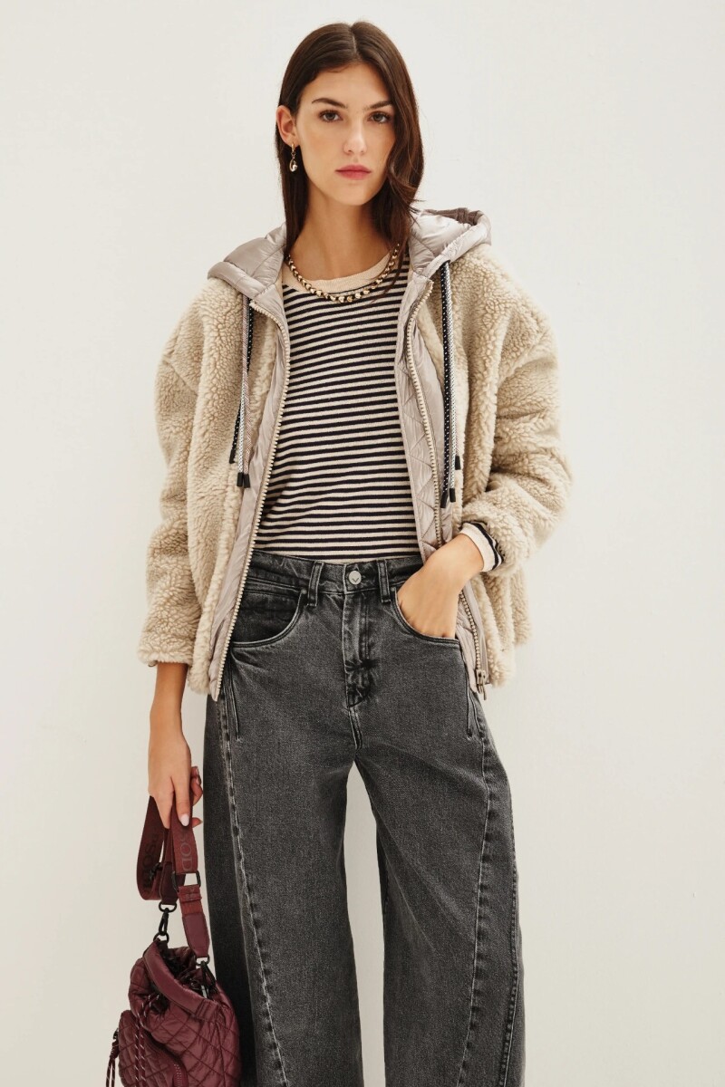 Campera Alaska Crudo