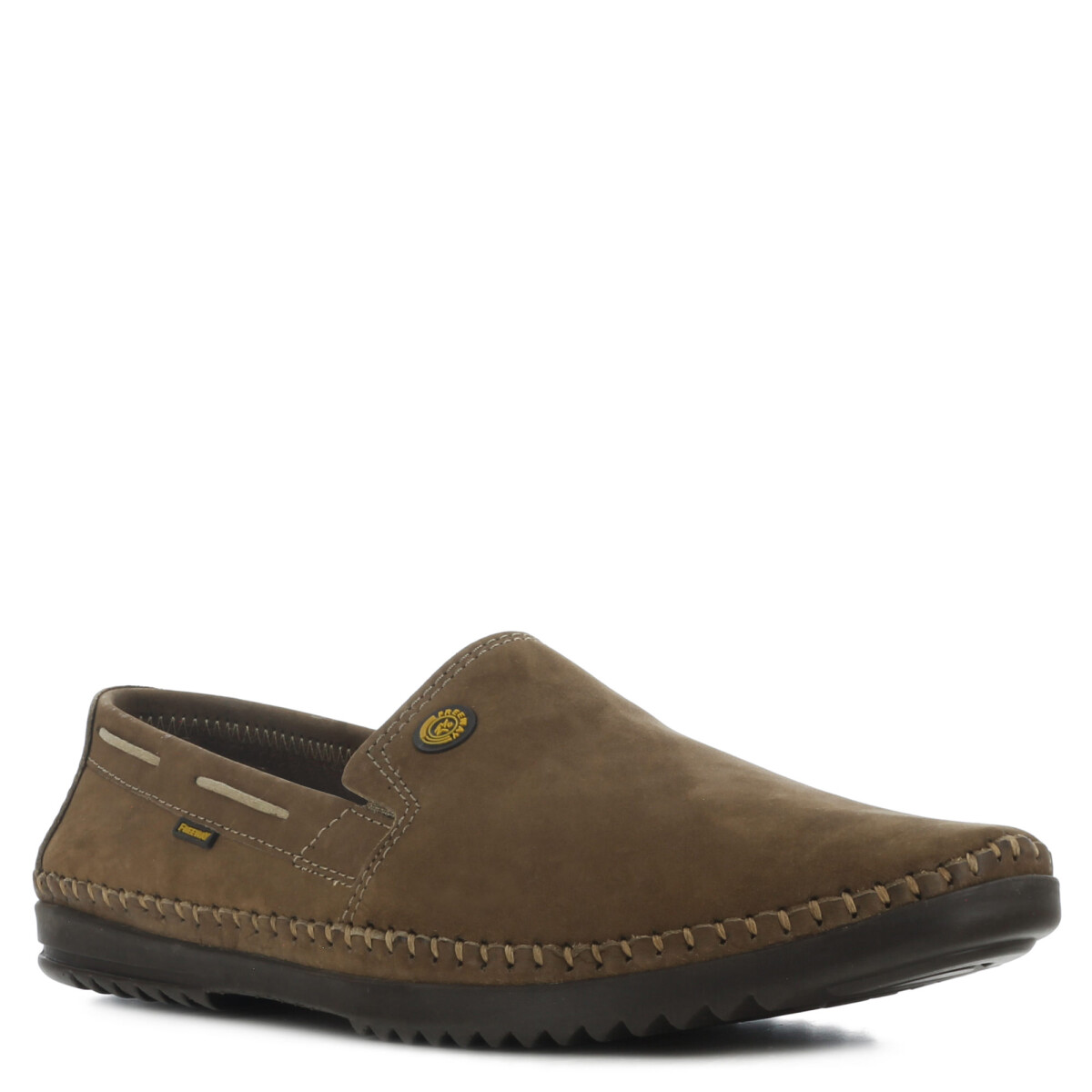 Zapatos de Hombre Freeway Casual - Marrón Alga (Nobuk) 