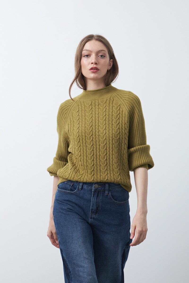 POLERA LUCERO Pistacho