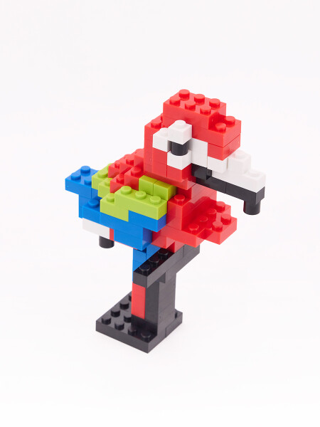 BLOQUES SERIE ANIMALES 3D COLECCION AMARILLO