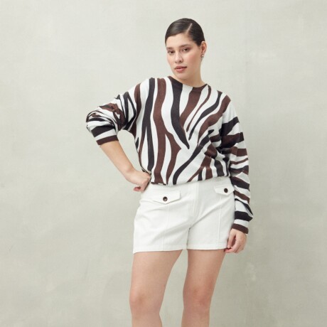 SHORT REESE Blanco