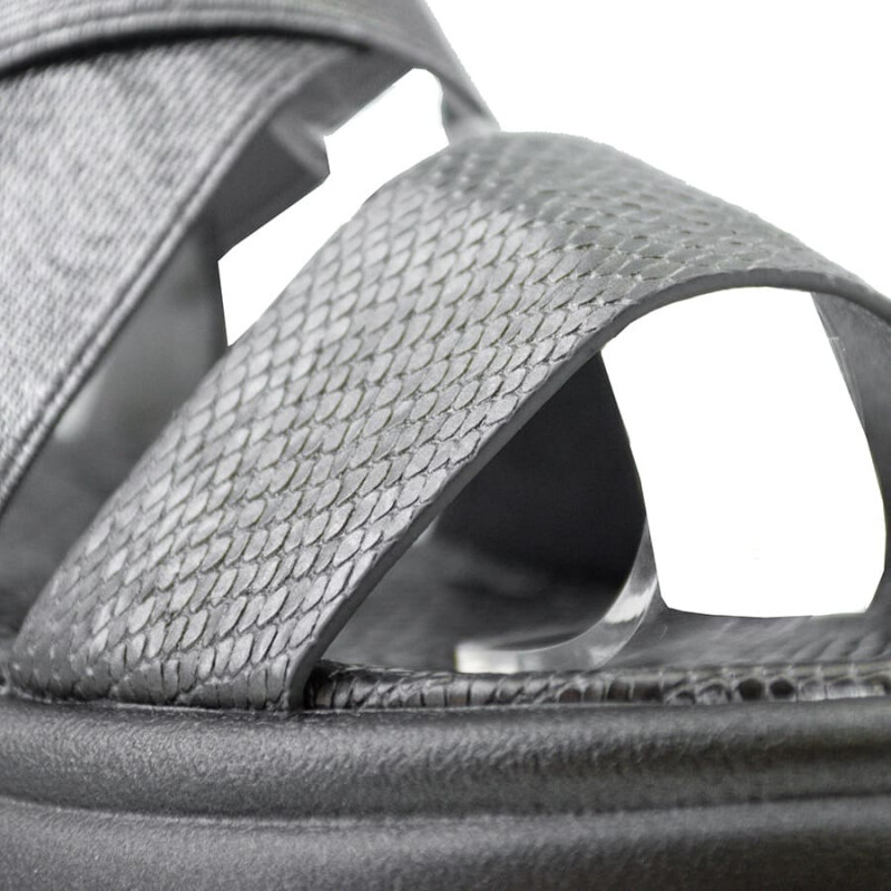 Sandalias Chill Sunday de Mujer - NH01W Plateado-gris