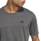 Remera de Hombre Adidas Train Essentials Feelready Gris - Negro