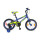 Bicicleta Baccio Bambino Rodado 16 Azul y verde