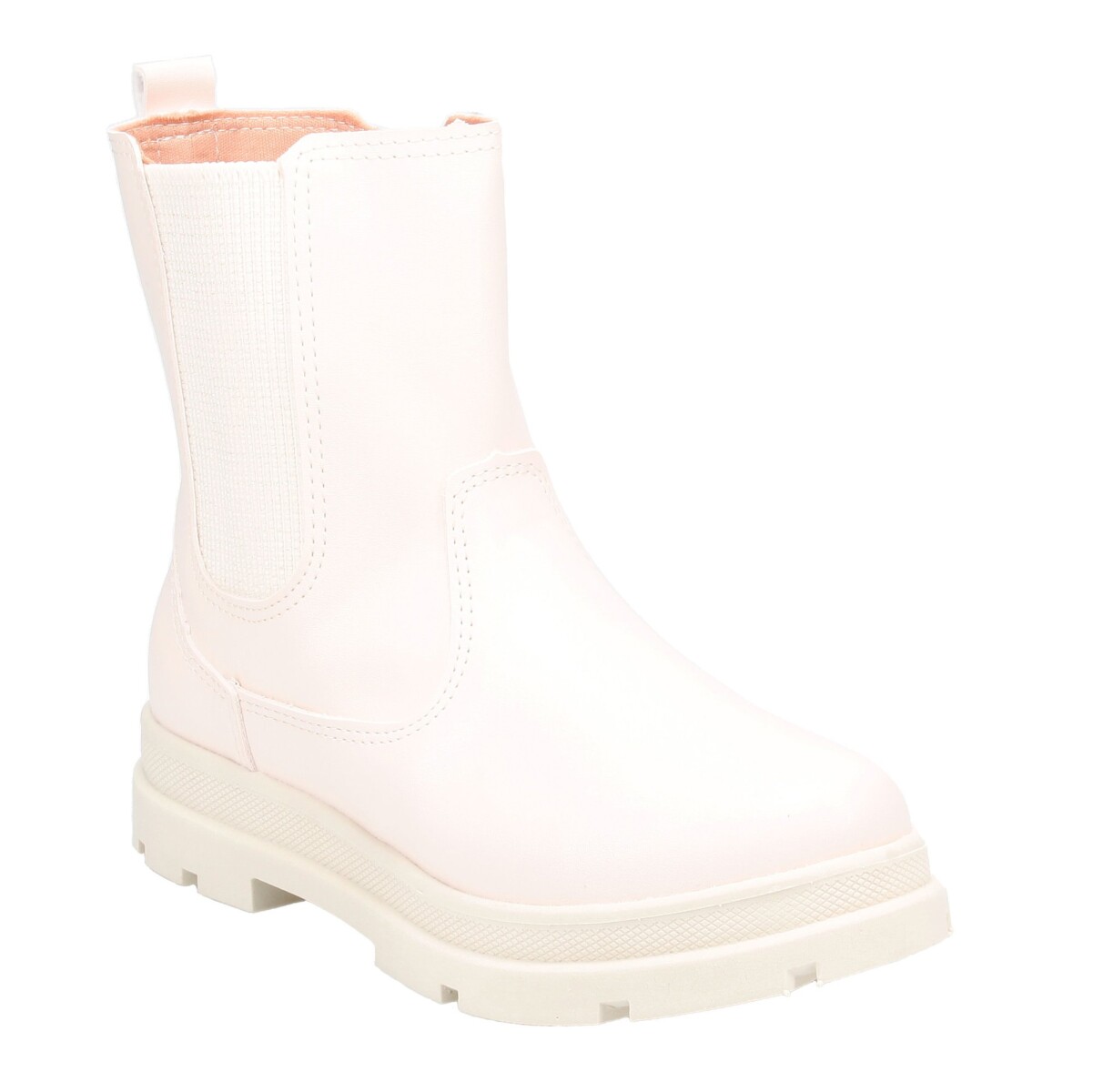 Botas de Niña KIDY JOLE estilo chelsea - Blanco Hueso 