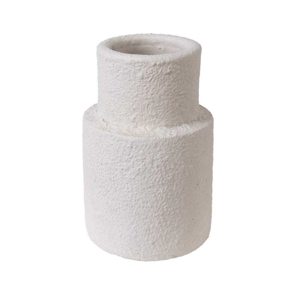 JARRÓN SMALL CERAMICA GRIS ARES