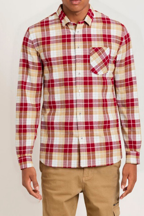 CAMISA CONQUES Rojo