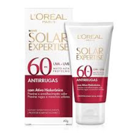 L'Oréal Paris Solar Expertise FPS 60 Antirrugas 40g L'Oréal Paris Solar Expertise FPS 60 Antirrugas 40g