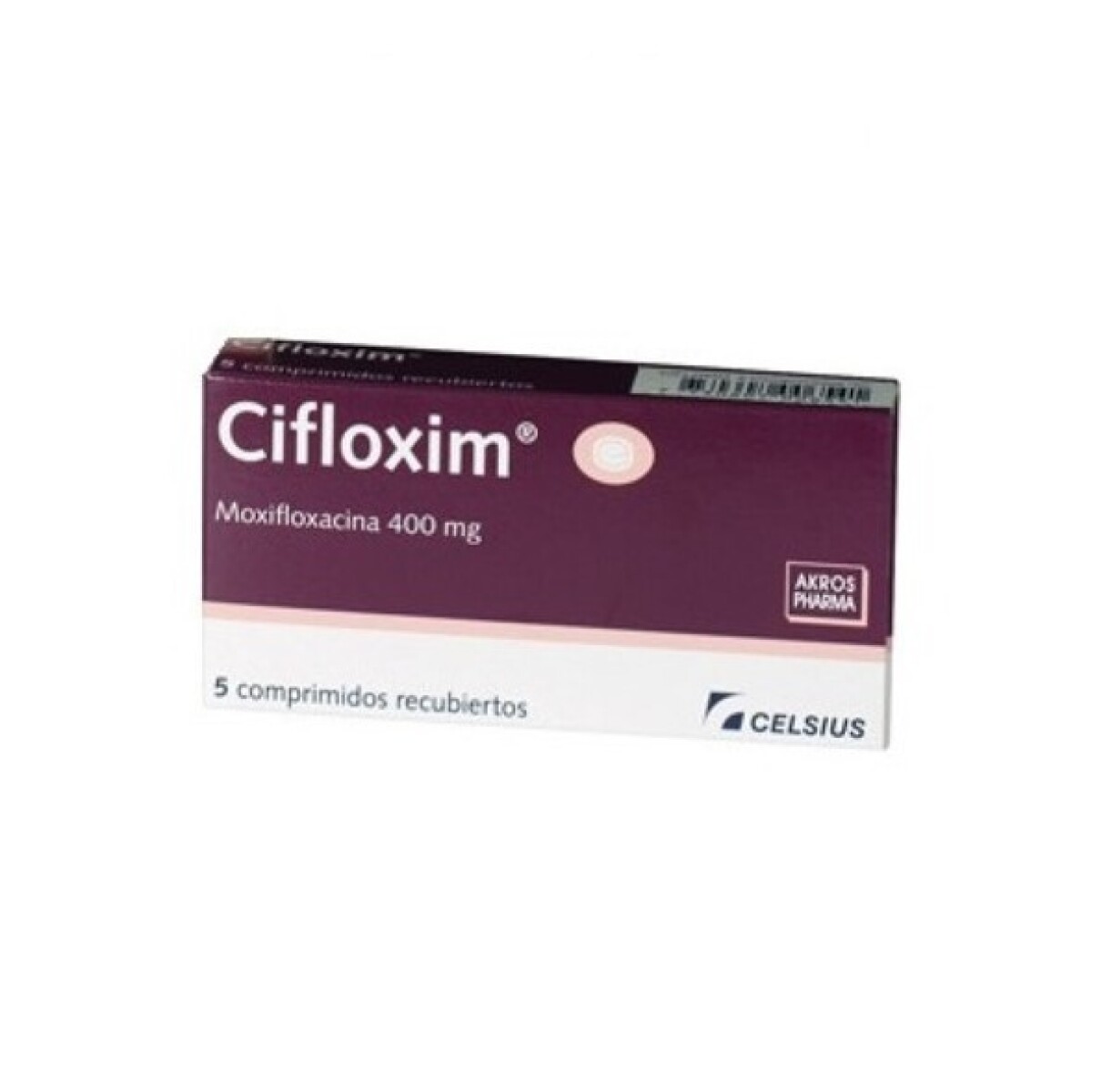 Cifloxim 400mg 5 Comprimidos 