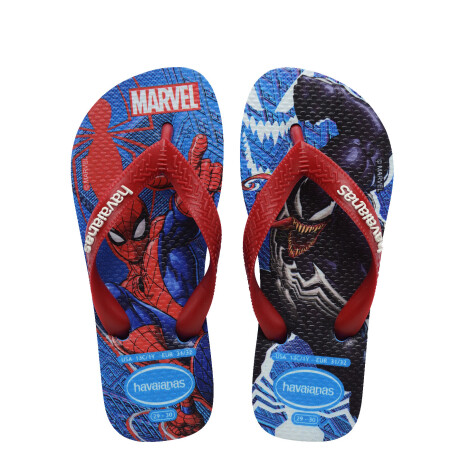 Sandalias Infantiles Havaianas Top Marvel II Azul
