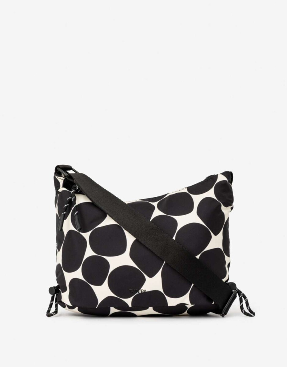 Bandolera En Material Reciclado - Estampado Lunares 