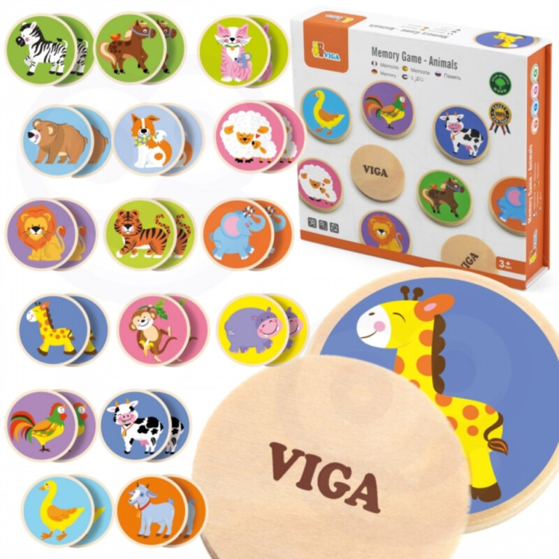 Viga - Set de Memoria Animales Viga - Set de Memoria Animales