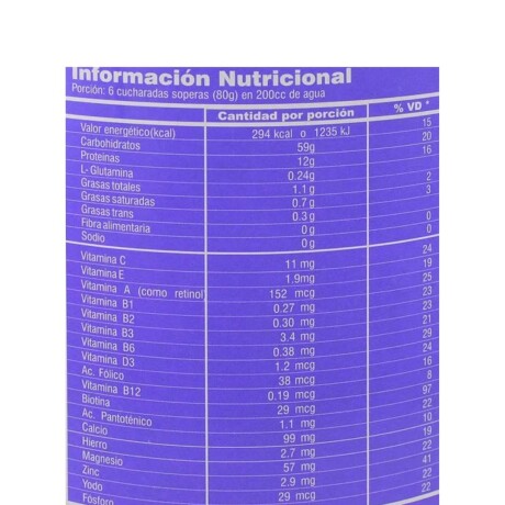 Mass 3000 1.2 kg SYLAB Sabor Vainilla