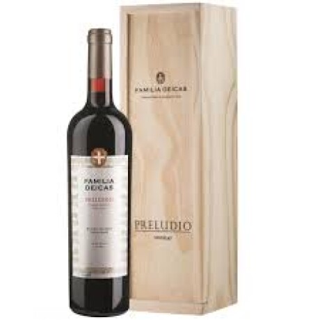 Preludio tinto con estuche de madera Preludio tinto con estuche de madera