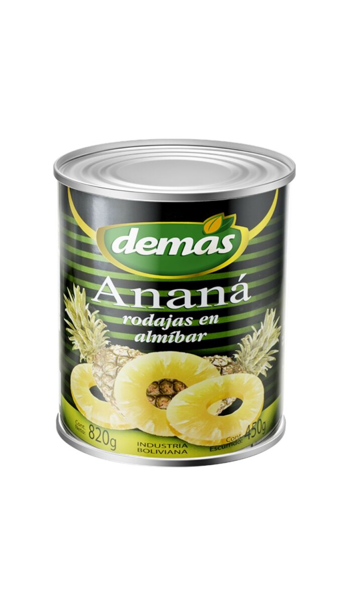 ANANA EN ALMIBAR DEMAS 830 GRS 
