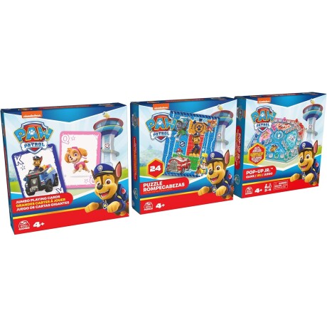 Set 3 Juegos de Mesa Patrulla Canina 001