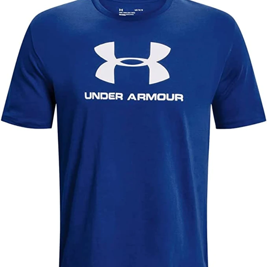 Remera de Hombre Under Armour Sportstyle Logo Azul