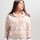 Saco Flower Slowly Beige Off