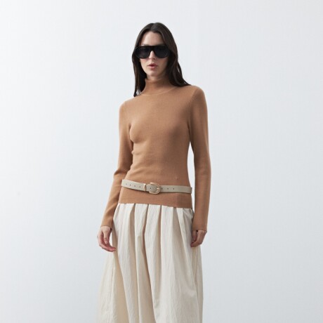 POLERA CAPANTI Rosa Tostado