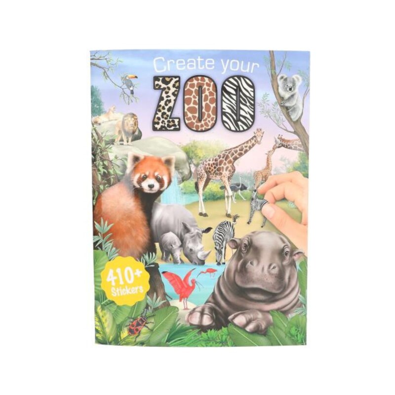 Libro de pegotines arma tu propio Zoo Libro de pegotines arma tu propio Zoo