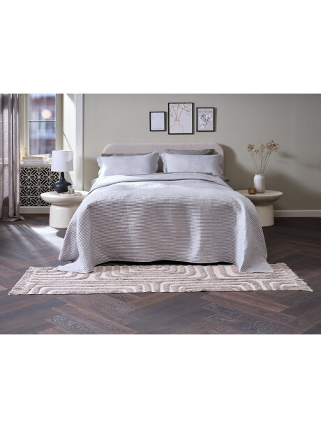 Colcha FAGERKLOKKE 220x240 gris Colcha FAGERKLOKKE 220x240 gris