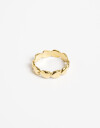 Anillos Chicos Metal Anillo De Acero Corazones - Dorado