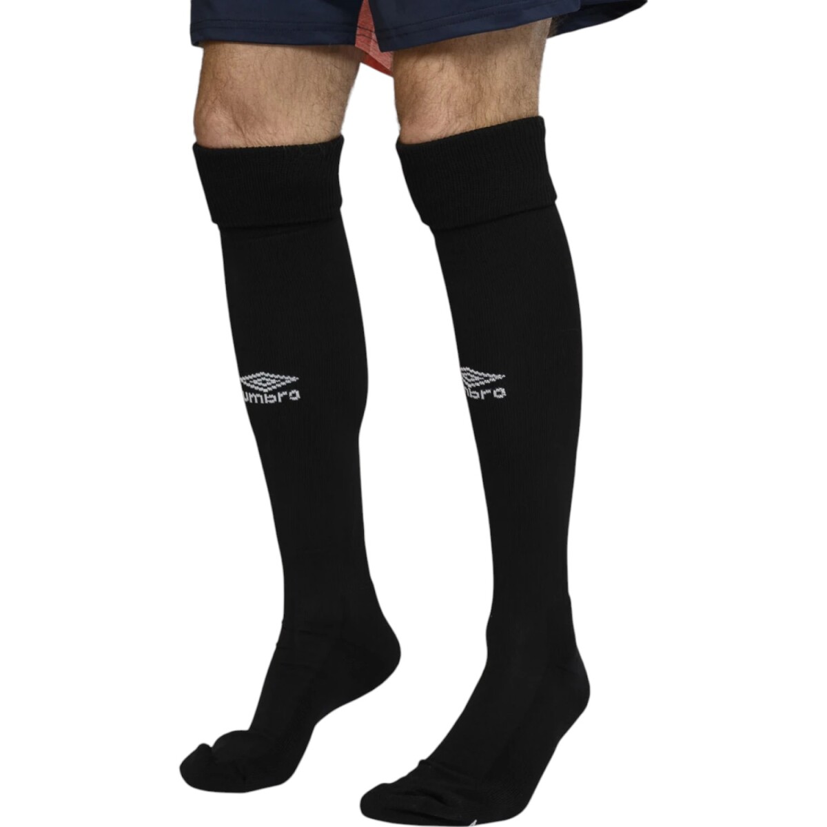 Medias de Futbol Umbro Hombre - NEGRO/BLANCO 