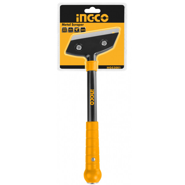 ESCAREADOR RASQUETA METAL MANGO PLASTICO INGCO 260G HGS3001 ESCAREADOR RASQUETA METAL MANGO PLASTICO INGCO 260G HGS3001