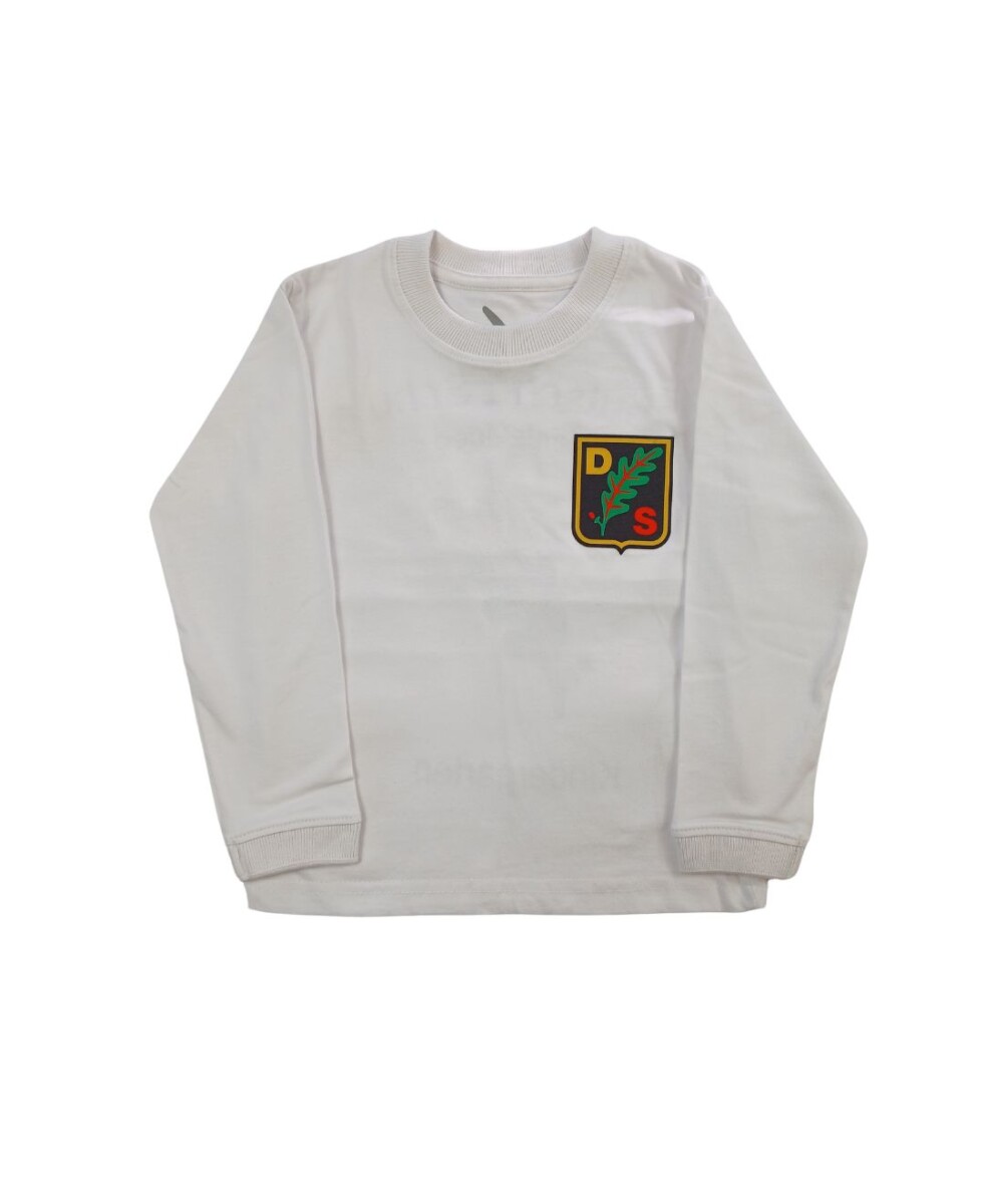 T-shirt manga larga Kinder Colegio Alemán - Blanco 