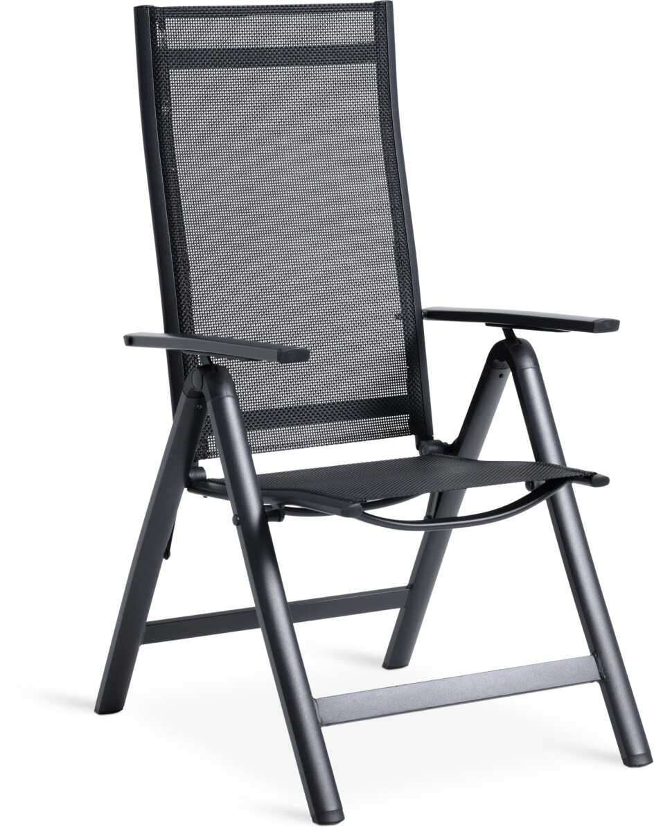 Silla reclinable LOMMA negro 