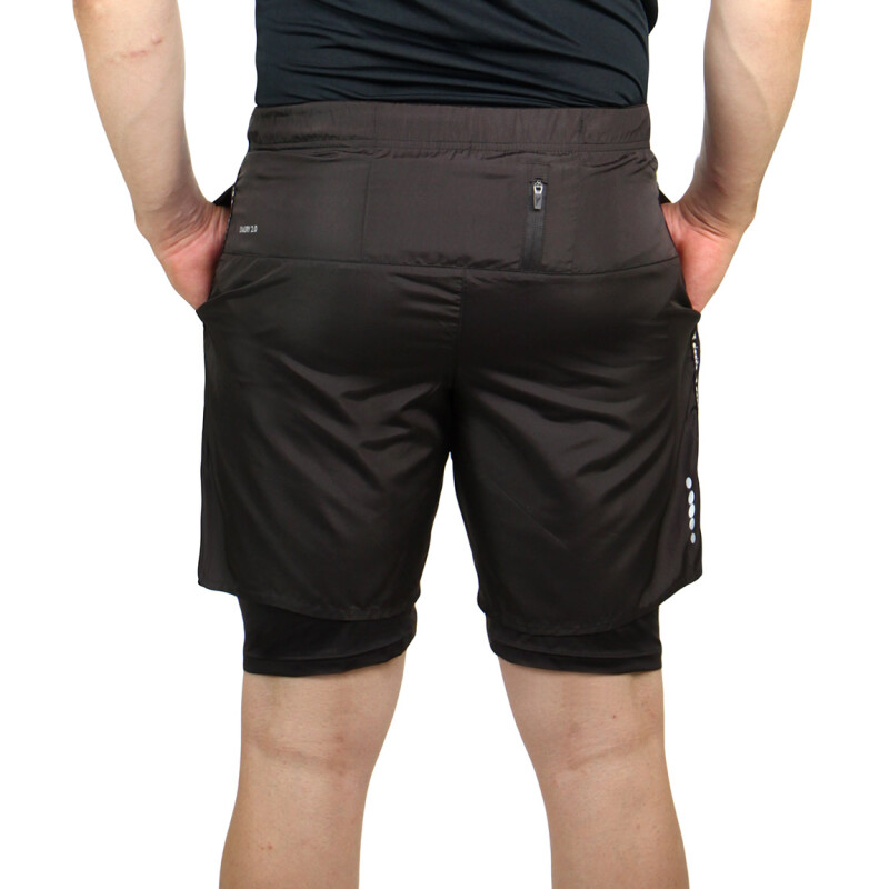 Diadora Hombre Sport Short Dry Fit - Black Negro
