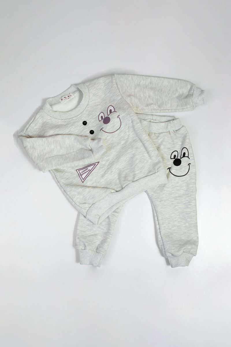 Conjunto para bebés - Gris 