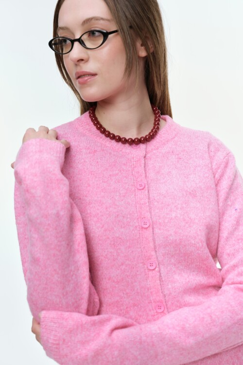 Cárdigan Liv Rosado