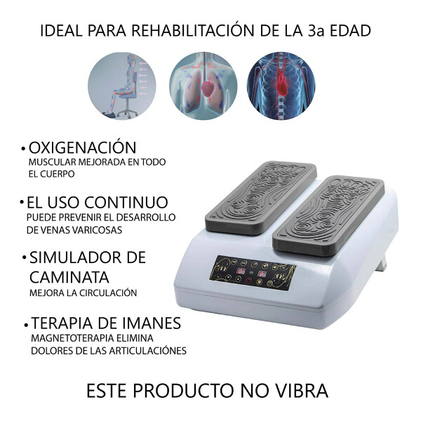 Ejercitador De Piernas Con Control Remoto Y Usb Outlet HEALTY LEGS PRO C/CONTROL USB MP3