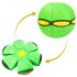 Pelota Magica Plegable Juguete Boomerang Luz Led Juego Variante Color Verde