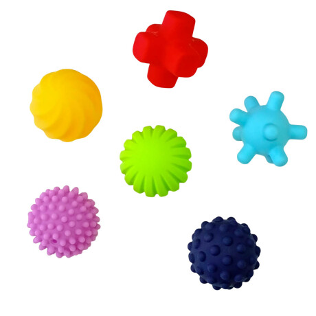 Set X16 Juguetes Sensoriales Para Bebés Silicona Jug007025