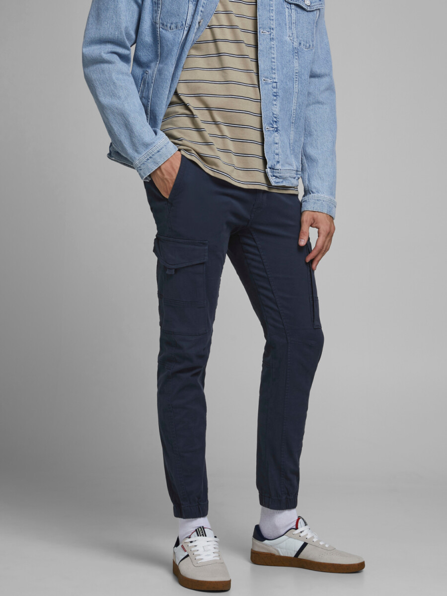 PANTALÓN CARGO PAUL FLAKE - Navy Blazer 