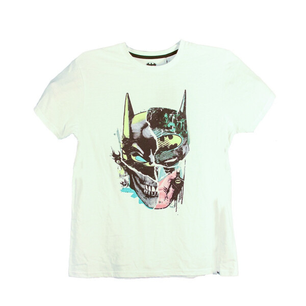 Remera DC Batman de Hombre - BAIASS24002 Blanco