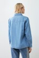 Camisa de jean jean claro