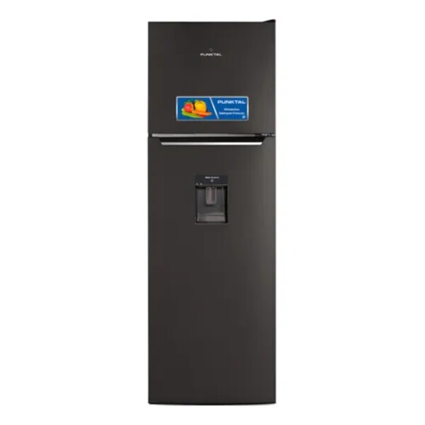 REFRIGERADOR FRIO SECO 248L 2 PUERTAS NEGRO - DISPENSADOR negro