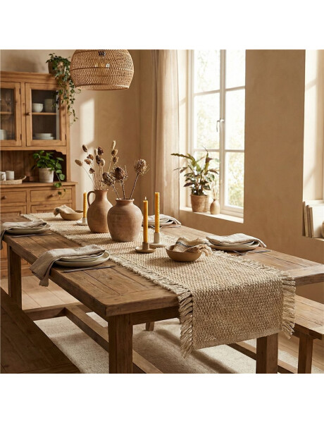 SENDERO TEJIDO 35x160CM BEIGE SENDERO TEJIDO 35x160CM BEIGE