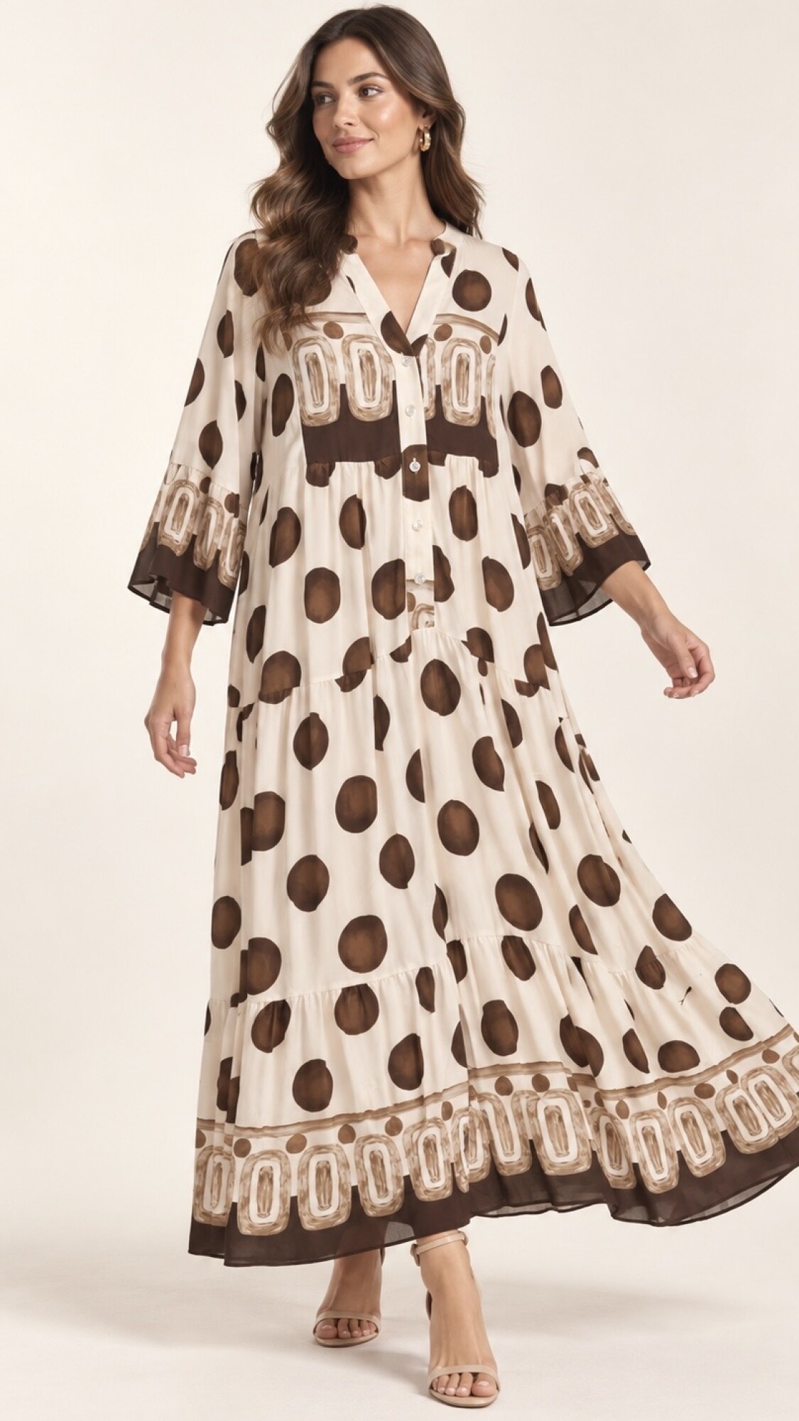 Vestido Mage Estampado