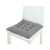 Almohadon Silla Sofá Decoración Super Comodos Auto X10 Variante Color Gris Oscuro