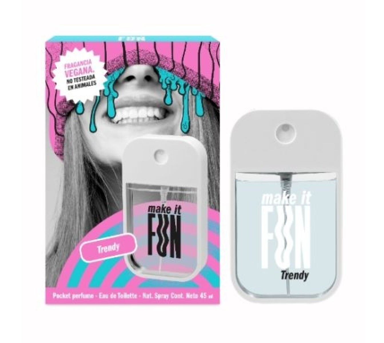 Perfume Dama Make It Fun Trendy 45 Ml. 