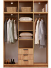 Armario JENSLEV 145x176 color roble Armario JENSLEV 145x176 color roble