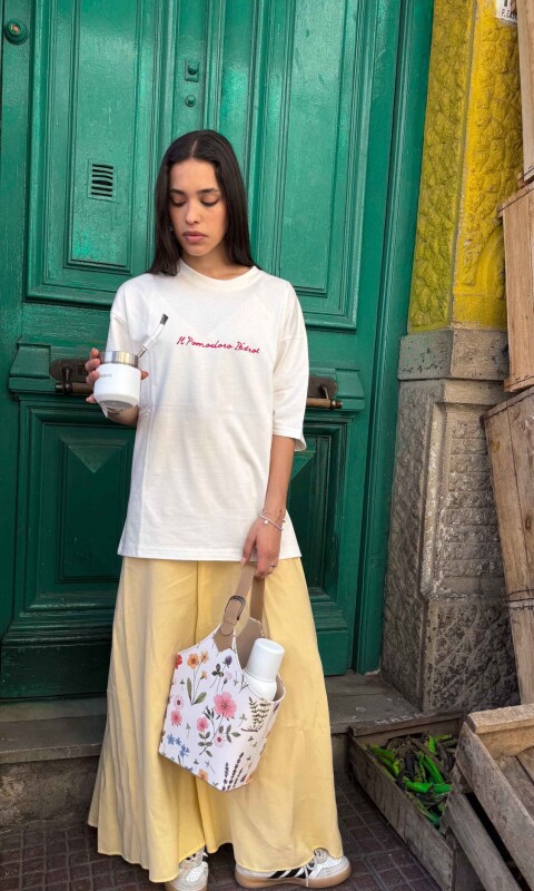 KIT MATERO VELVET ESTAMPA CAMPESTRE C/ BLANCO