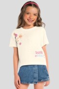 Remera Casual. Natural