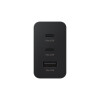 Ficha Samsung triple 65W+25w+15w color negro Ficha Samsung Triple 65w+25w+15w Color Negro