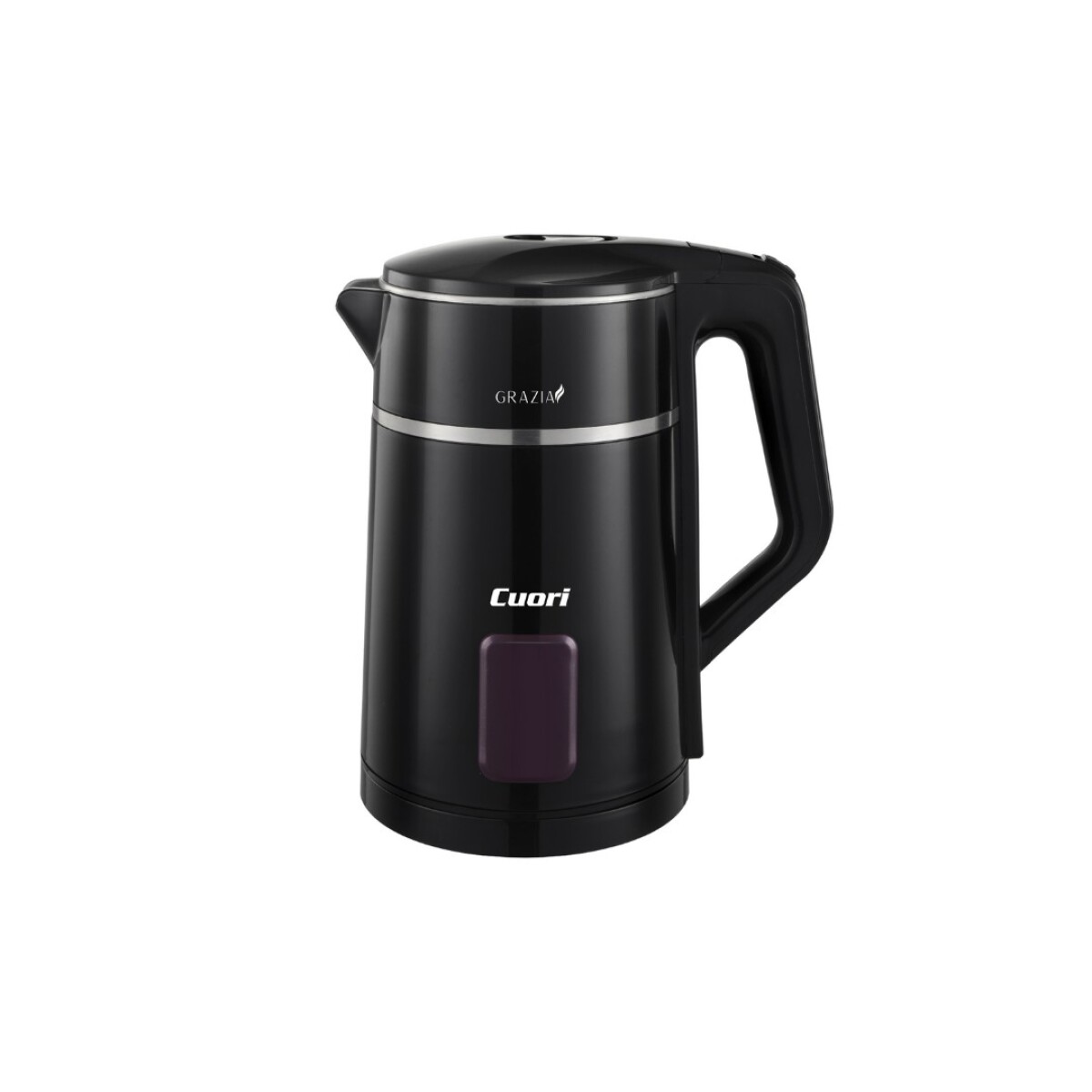JARRA ELECTRICA INALAMBRICA 1,8LTS CUORI GRAZZIA CUO-3497 - NEGRO 